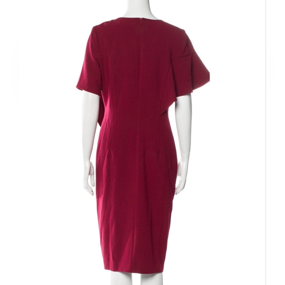 Black Halo Red Cocktail Dress - Picture 3 of 4